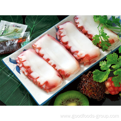Delicious Seafood Raw Octopus Slice